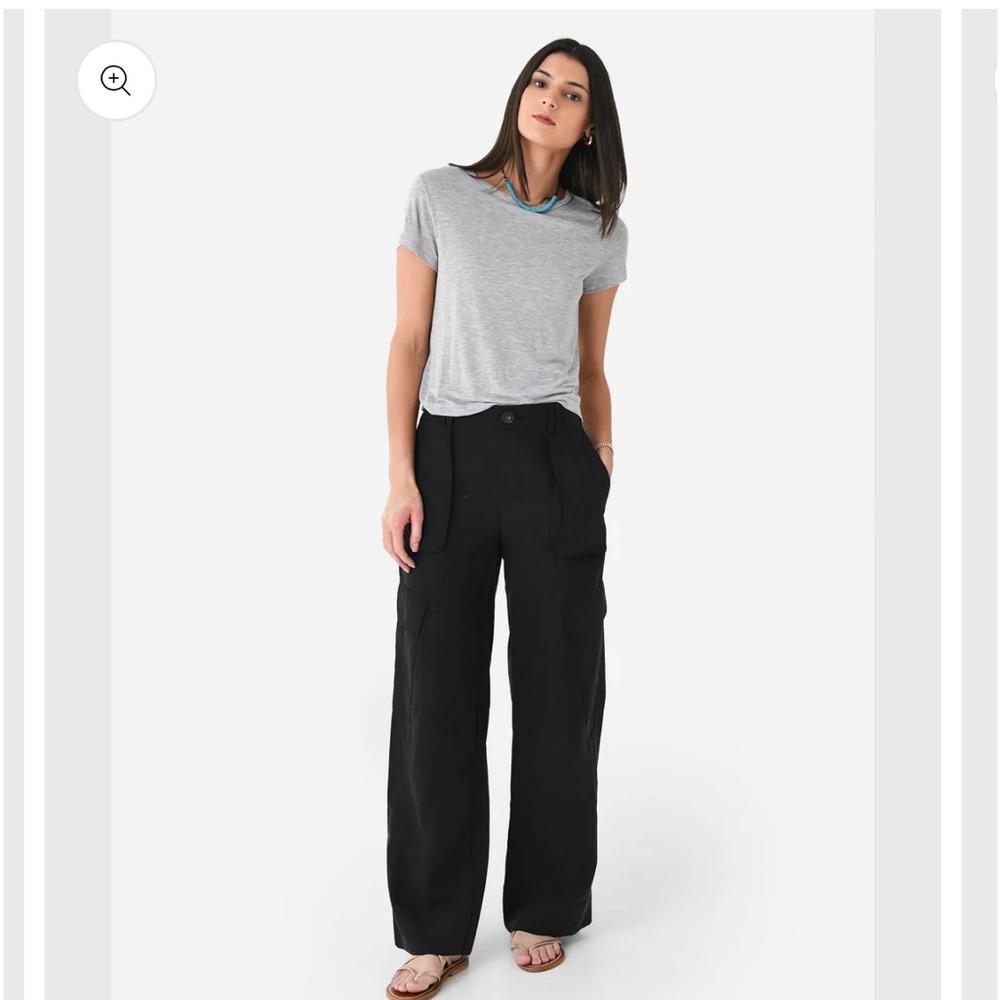 VINCE WOMEN'S MID RISE FLUID
CARGO TROUSER